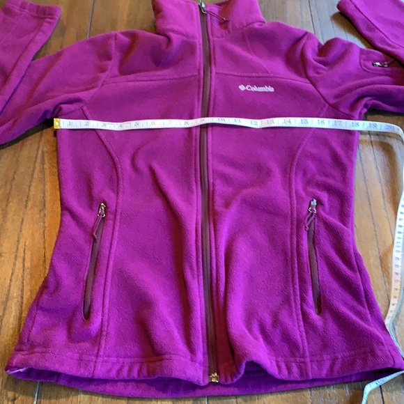 Columbia Fleece Zip Up Jacket - Picture 9 of 10